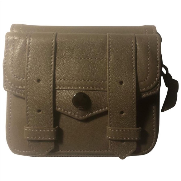PROENZA SCHOULER PS1 Small Zip Taupe Wallet